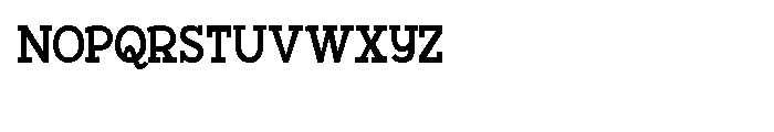Billy Serif Font UPPERCASE