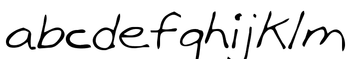Birdlak Regular Font LOWERCASE