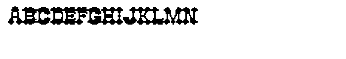 Bitwood Black Font UPPERCASE