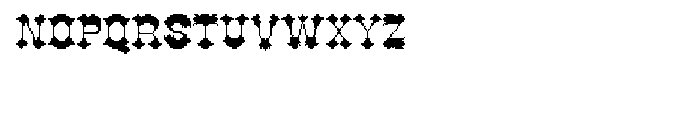 Bitwood Regular Font UPPERCASE