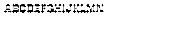 Bitwood Thin Font LOWERCASE