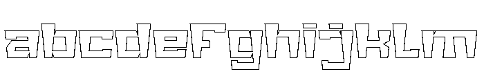 BIG GIANT-Hollow FONT