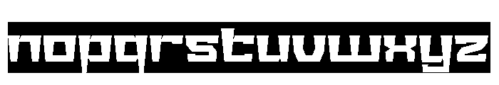 BIG GIANT-Inverse Font LOWERCASE