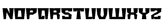 BIG GIANT Font UPPERCASE