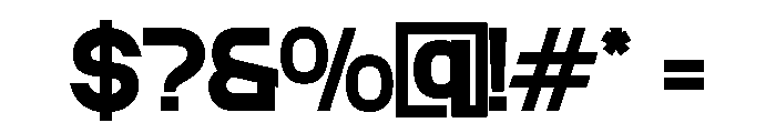 BIGASE-Regular Font OTHER CHARS