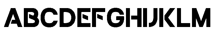 BIGASE-Regular Font UPPERCASE