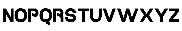 BIGASE-Regular Font UPPERCASE
