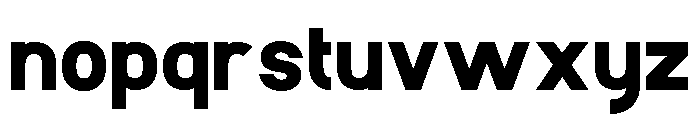 BIGASE-Regular Font LOWERCASE