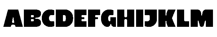 BILEKO Font UPPERCASE