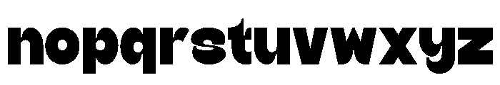 BINED Font LOWERCASE