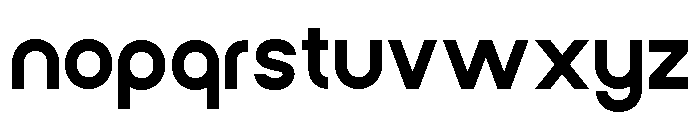BINSEKA-Bold Font LOWERCASE
