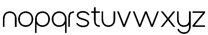 BINSEKA-Light Font LOWERCASE