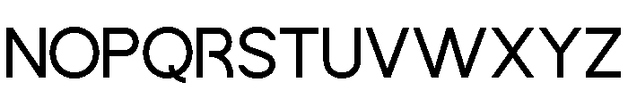 BINSEKA-Medium Font UPPERCASE