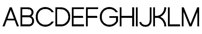 BINSEKA-Regular Font UPPERCASE