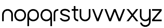 BINSEKA-Regular Font LOWERCASE