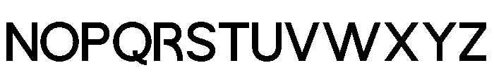 BINSEKA-SemiBold Font UPPERCASE