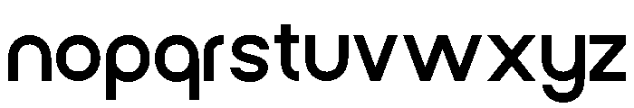 BINSEKA-SemiBold Font LOWERCASE
