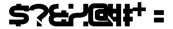 BIONET Regular Font OTHER CHARS