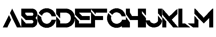 BIONET Regular Font UPPERCASE