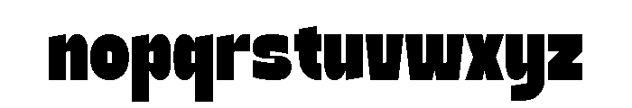 BISKED Font LOWERCASE