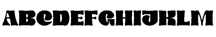 BISRE Font UPPERCASE