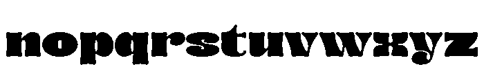BISRE Font LOWERCASE
