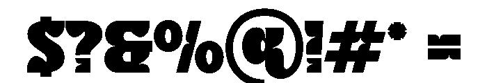 BISTA-Regular Font OTHER CHARS