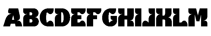 BISTA-Regular Font UPPERCASE