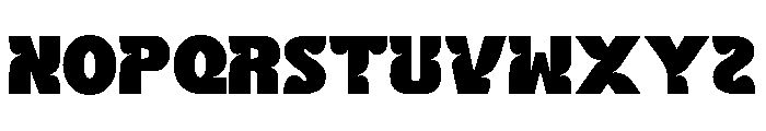 BISTA-Regular Font UPPERCASE
