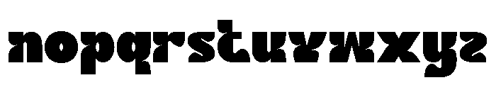 BISTA-Regular Font LOWERCASE