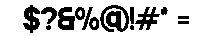 BIUNTUMUIKER-Regular Font OTHER CHARS