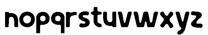 BIZEATE-Regular Font LOWERCASE