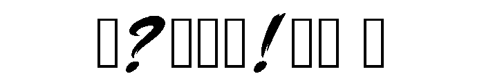 Bianca Regular Font OTHER CHARS