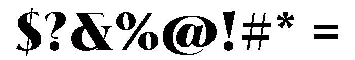 Biarritz Variable Black Font OTHER CHARS