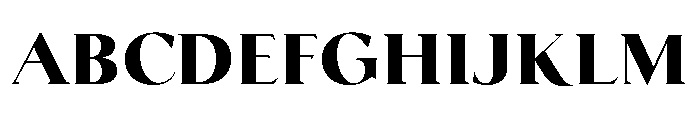 Biarritz Variable Black Font UPPERCASE
