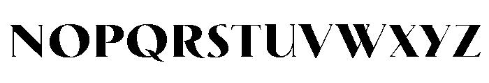 Biarritz Variable Black Font UPPERCASE
