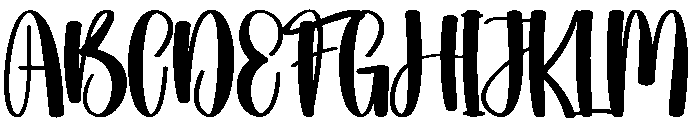 Bible Quotes Font UPPERCASE