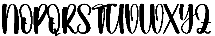 Bible Quotes Font UPPERCASE