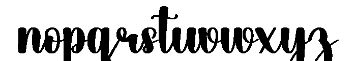 Bible Quotes Font LOWERCASE