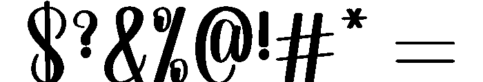 Bible Verse Font OTHER CHARS
