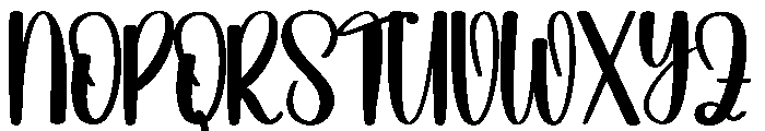 Bible Verse Font UPPERCASE