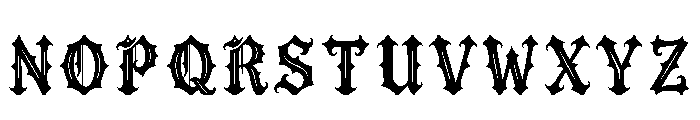 Bichir Regular Font UPPERCASE