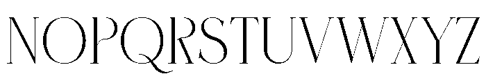 Bidant Font UPPERCASE