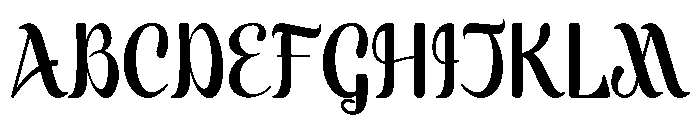 Biduan Font UPPERCASE
