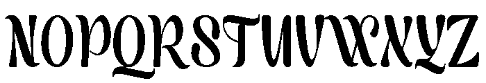 Biduan Font UPPERCASE