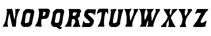 Bieber Font UPPERCASE