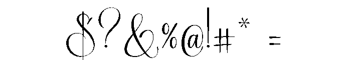 Biframes Font OTHER CHARS