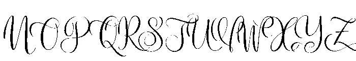 Biframes Font UPPERCASE
