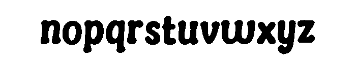Big_Band_Lettering Font LOWERCASE