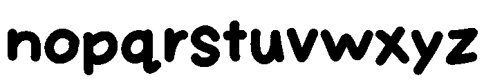 Big Bear Font LOWERCASE